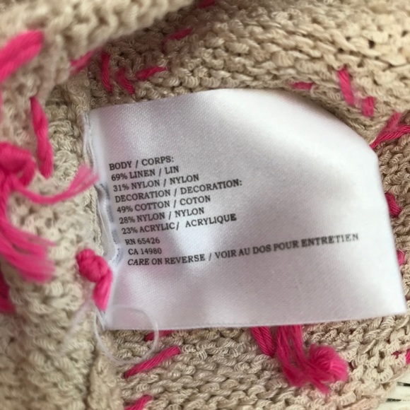 Vintage David Brooks Embroidered Floral Sweater MP - Picture 7 of 8